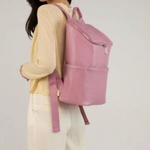 Matt & Nat DEAN Vegan Backpack Vintage Style Pink Purple Large Women’s Bag